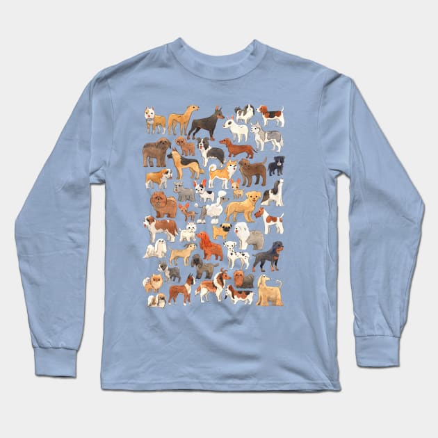 Dogs Long Sleeve T-Shirt by ytashiro